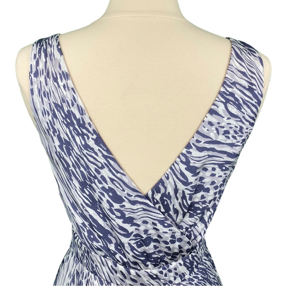 BCBGeneration Lilac Zebra Print Sleeveless Mini Dress - Picture 9 of 16